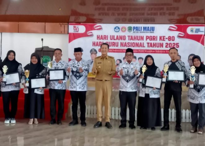 Dalam Peringatan HGN dan HUT PGRI ke-80. Asgianto,ST : Tidak Ada Pemotongan TPP sedikit pun 