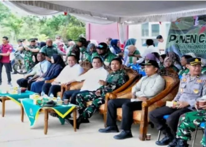 Bupati Banyuasin dan Forkopimda Panen Raya Cabai