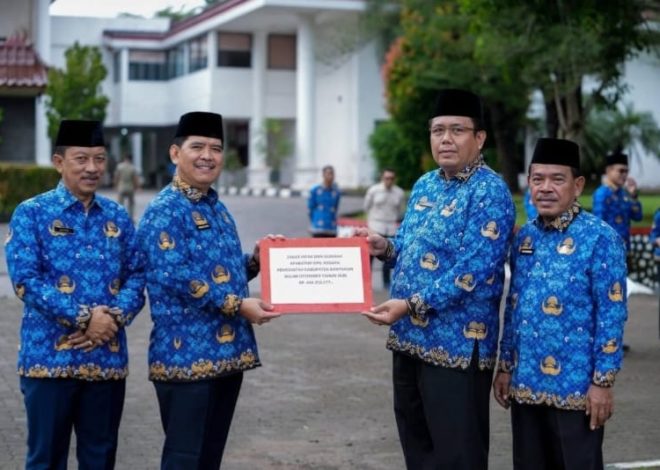 Apel Gabungan Awal 2026, Pemkab Banyuasin Komitmen Tingkatkan Kinerja Pelayanan