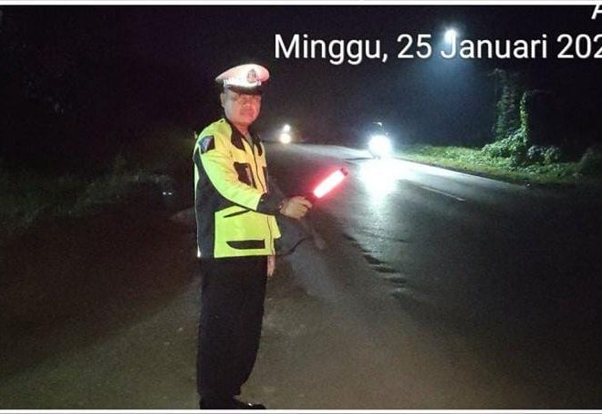 Patroli Subuh Satlantas Polres Banyuasin, Cegah Kejahatan dan Beri Rasa Aman