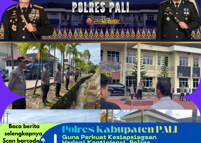 Guna Perkuat Kesiapsiagaan Hadapi Kontinjensi, Polres PALI Gelar Gladi Kotor Sispam Mako