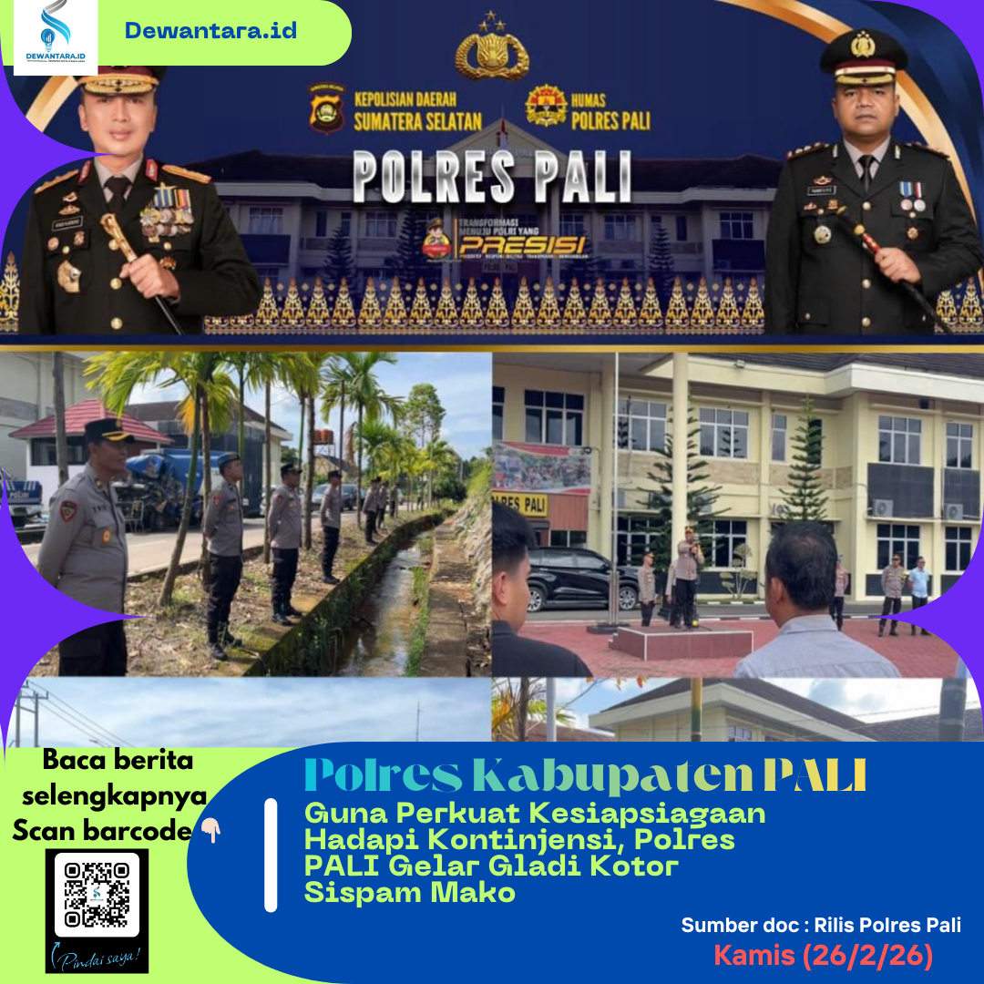 Guna Perkuat Kesiapsiagaan Hadapi Kontinjensi, Polres PALI Gelar Gladi Kotor Sispam Mako