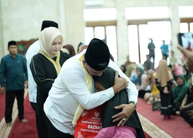 Dalam Safari Ramadhan, Dr. H. Askolani SH, MH Ungkap Kabupaten Banyuasin diberkahi Tanah yang subur