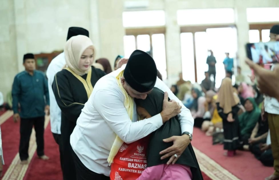 Dalam Safari Ramadhan, Dr. H. Askolani SH, MH Ungkap Kabupaten Banyuasin diberkahi Tanah yang subur