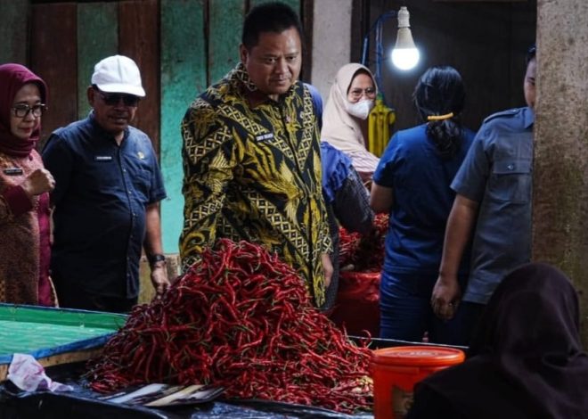 Sidak Pasar Sukamoro Erwin Temukan Produk Mengandung Boraks Formalin