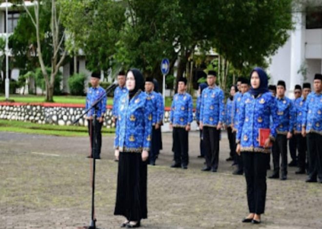 Sambut Ramadan 1447 H, Wakil Bupati Banyuasin Pimpin Apel Gabungan