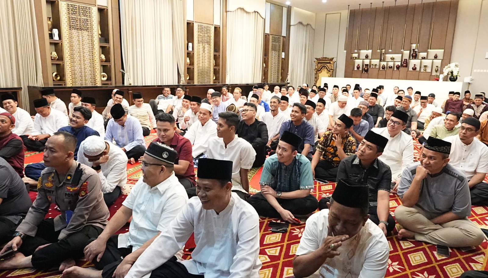 Kapolda Sumsel Hadiri Pembukaan Pengajian Ramadhan 1447 H di Griya Agung